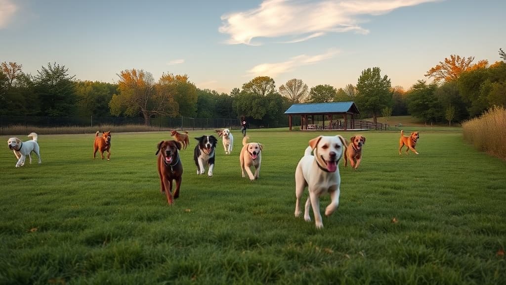 Waggin' Trail Dog Park dog park in North Kansas City, MO