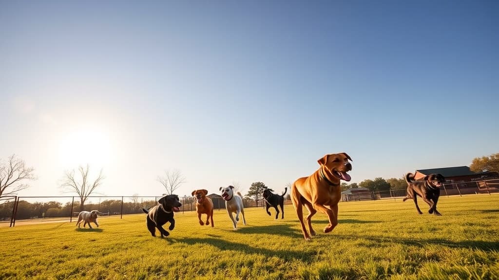 Sun City Dog park dog park in Georgetown, TX