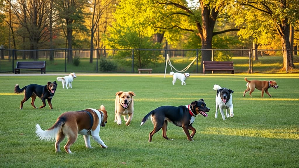Dog Park dog park in Oswego, IL