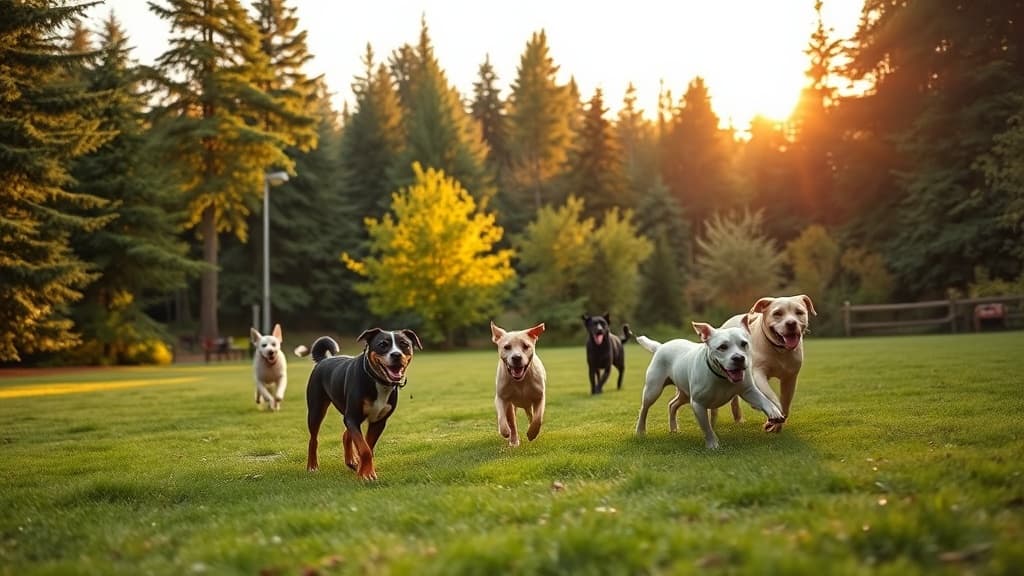 Pet Area dog park in Tigard, OR