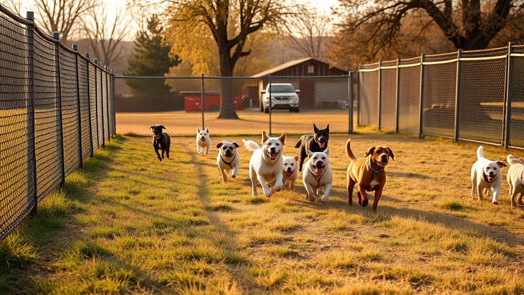 Lincoln Recreation Area dog park in Aberdeen, SD