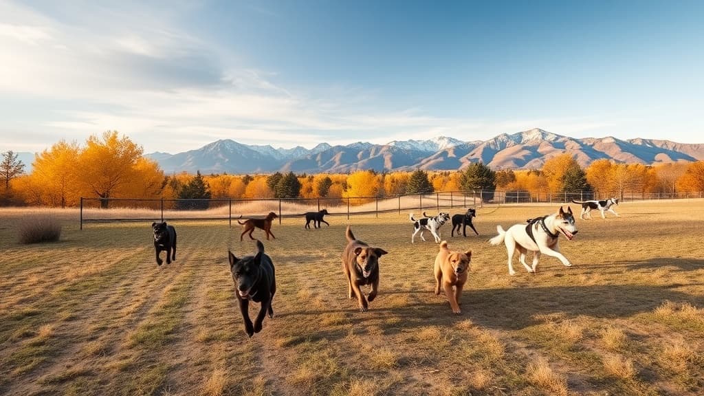 Dog Run Area dog park in Colorado Springs, CO