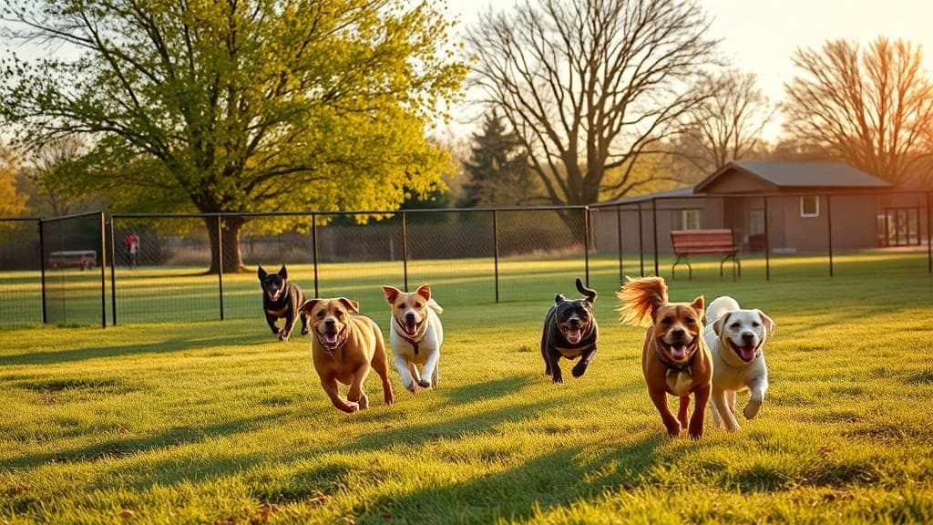 Leawoof Dog Park dog park in Leawood, KS