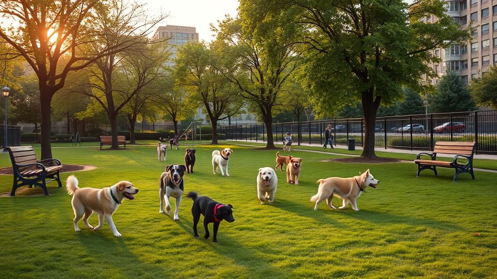 Dog Park dog park in Bloomfield, NJ