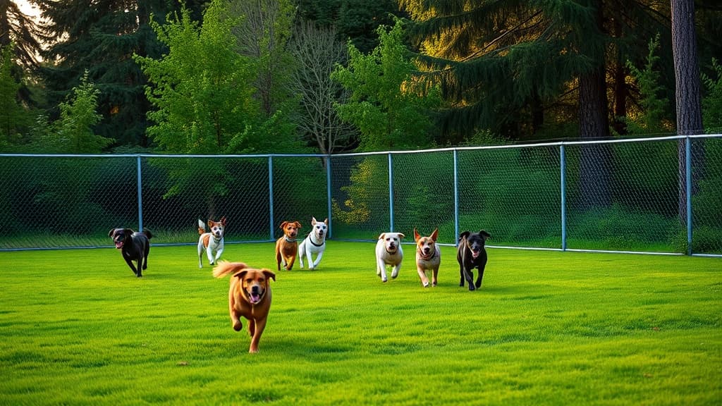 Dog Park at Armitage Park dog park in Eugene, OR