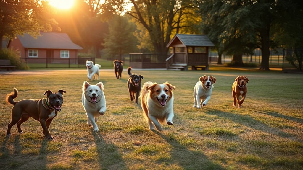 Cedarwood Village Dog Park dog park in Akron, OH