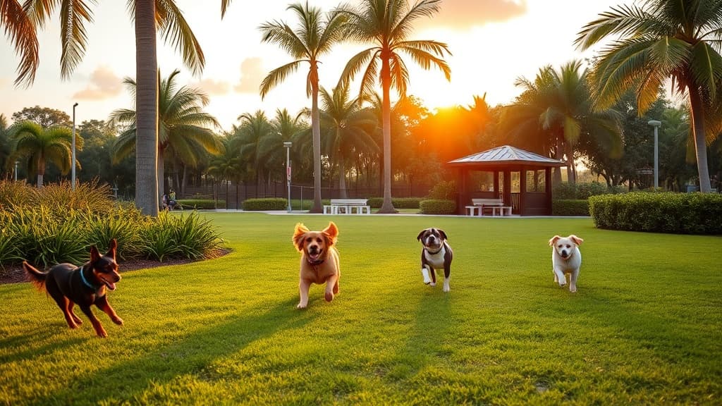 Mizner Bark Dog Park dog park in Boca Raton, FL