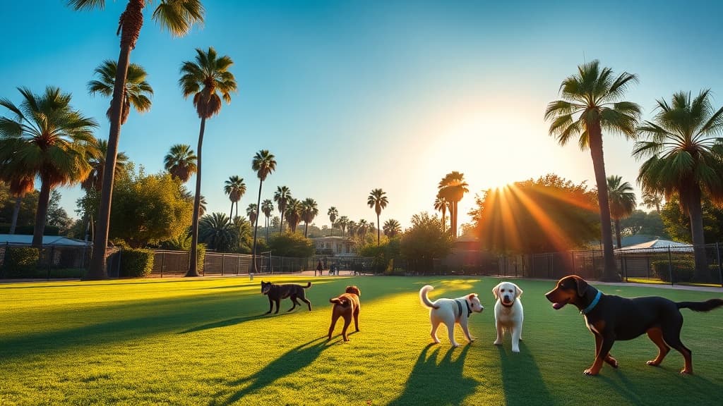 Dog Park dog park in West Hollywood, CA