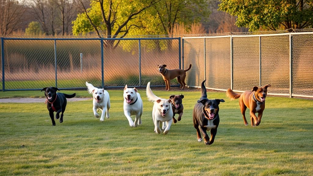 Raccoon River Dog Park dog park in West Des Moines, IA