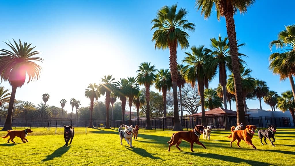 City Hall Dog Park dog park in San Carlos, CA