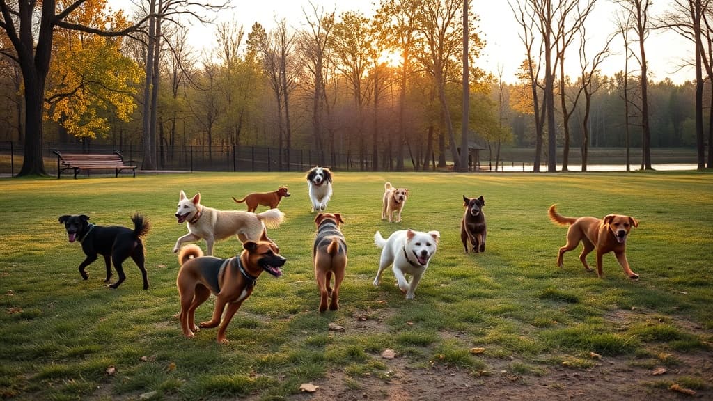 Brew Park dog park in Plymouth, MN