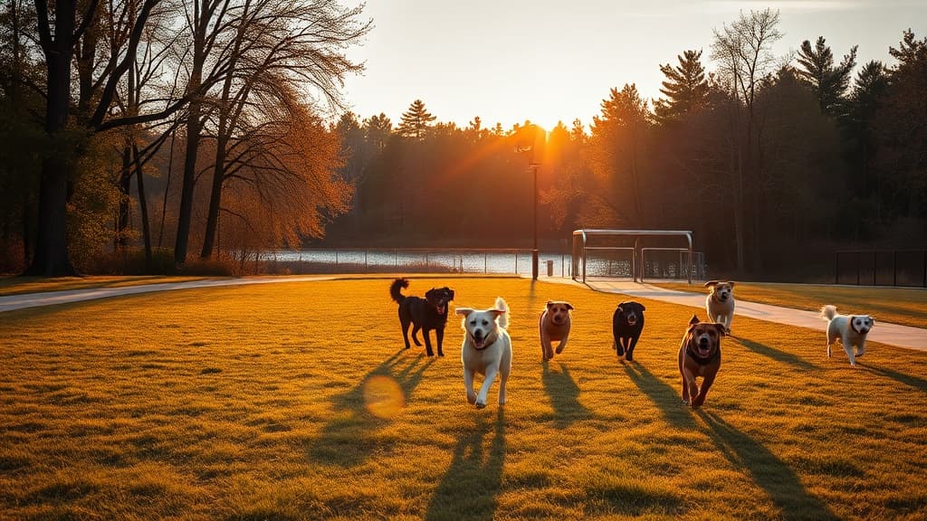 Lake of the Isles Off-Leash Dog Park dog park in Minneapolis, MN
