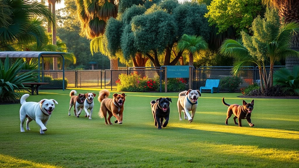 Achieva Paw Park dog park in Dunedin, FL