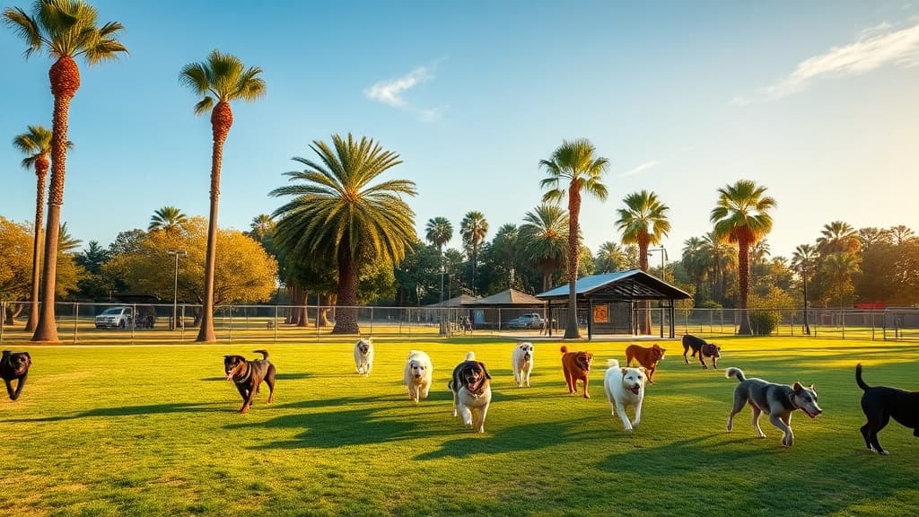 Bark Park dog park in Sacramento, CA