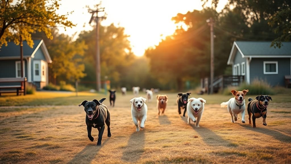 Gaslight Village Dog Park dog park in Weymouth, MA