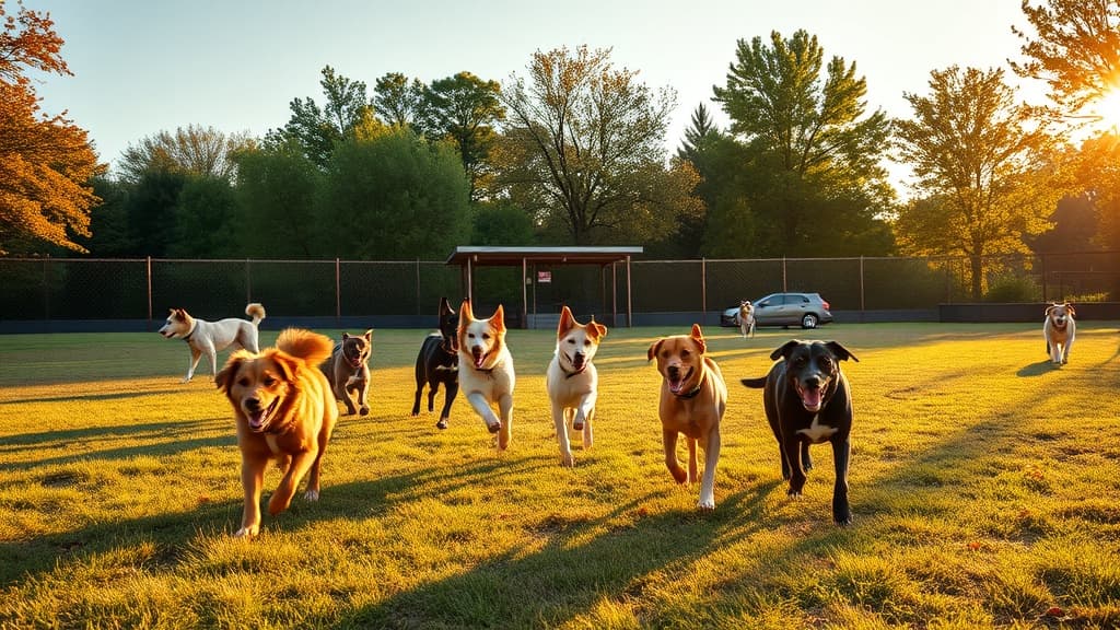 Broad Ripple Dog Park dog park in Indianapolis, IN