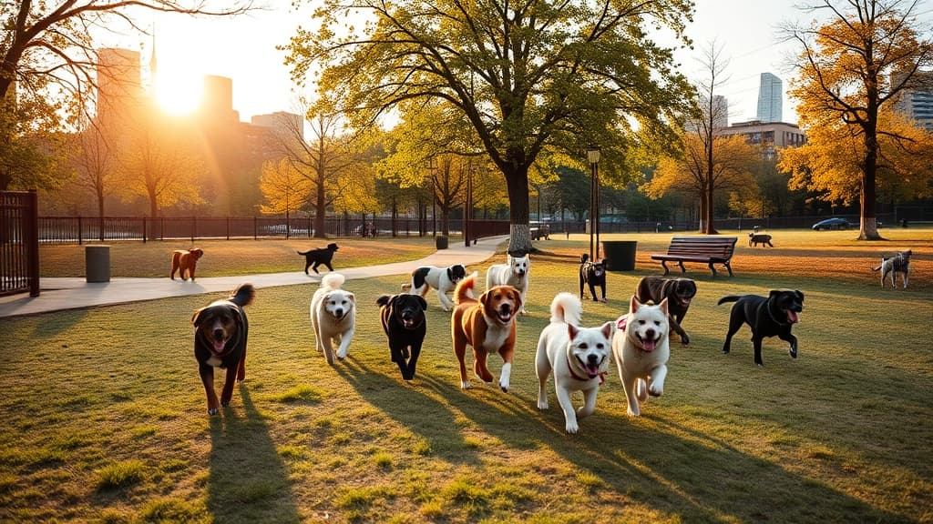 Dog Hill dog park in Toronto, CA-ON