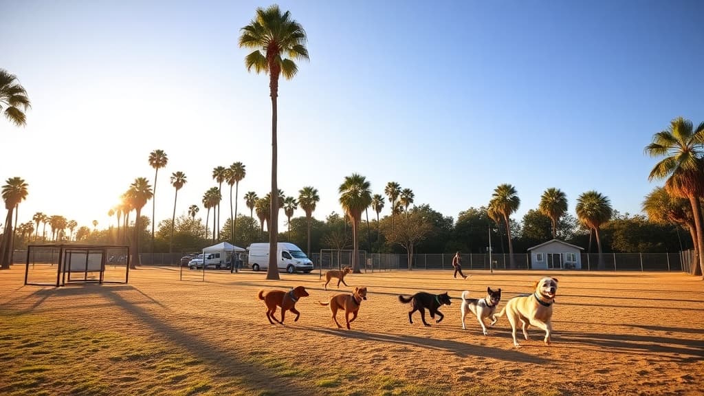 Recreation Dog Park dog park in Long Beach, CA