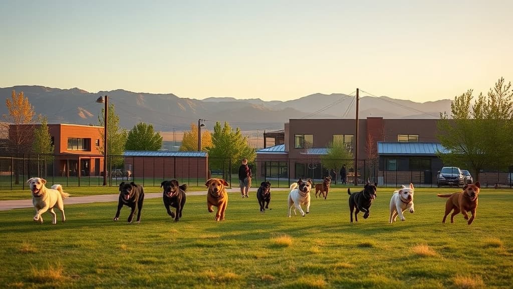 Uptown Dog Park dog park in Broomfield, CO