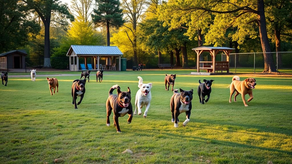 North Augusta Bark Park dog park in North Augusta, SC