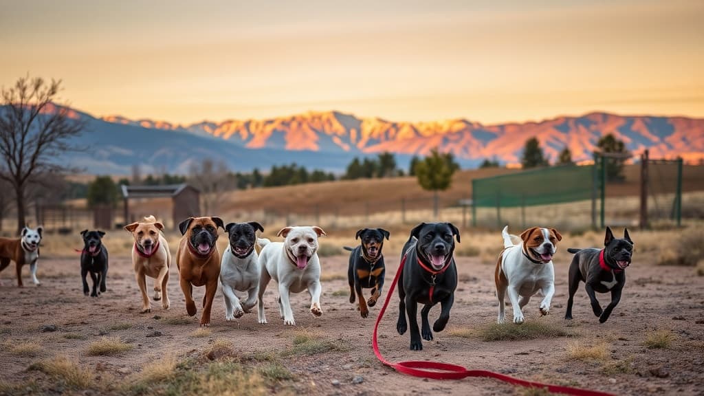 USMC CPL David M. Sonka Dog Park and Westcreek Disc Golf Course dog park in Parker, CO