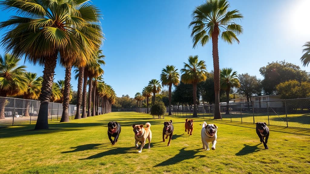 Optional Leash Area dog park in Imperial, CA