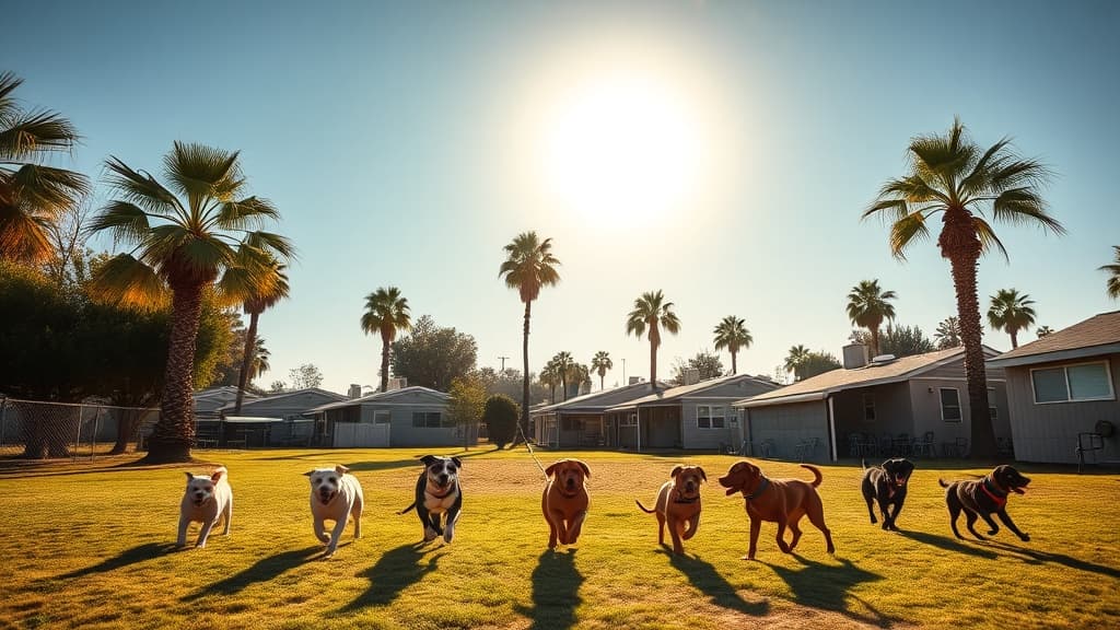 Hollydale Mobilehome Estates Dog Park